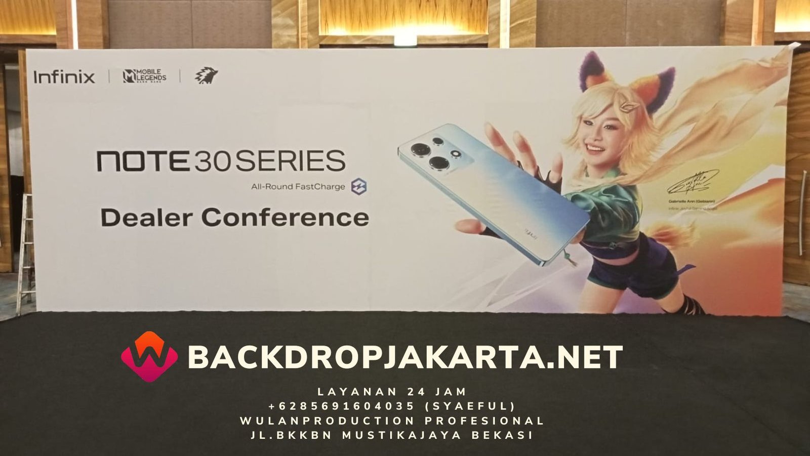 Menyewakan Panel Backdrop Termurah Se Jakarta