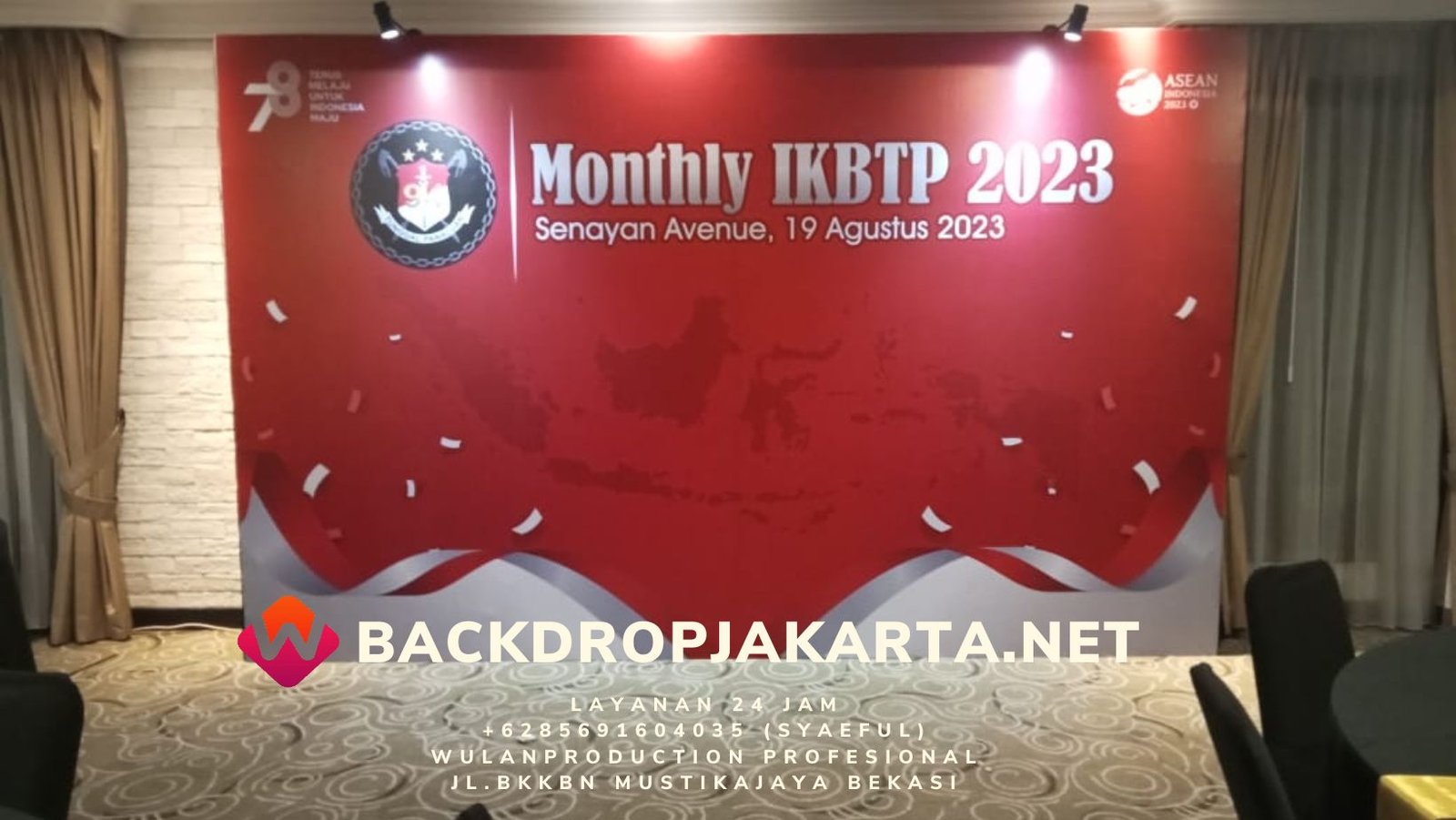 Menyewakan Backdrop Siap Antar Jakarta