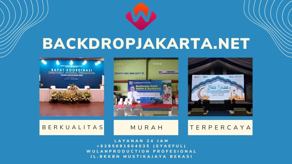 Sewa Backdrop Persegi Jagakarsa Jakarta Selatan