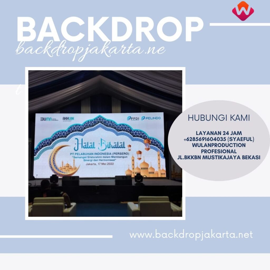 Menyewakan Backdrop Frame LED Jakarta Terbaru Tahun 2024