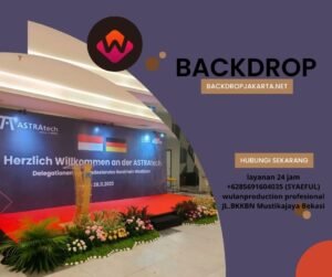 Sewa Backdrop Customize Depok