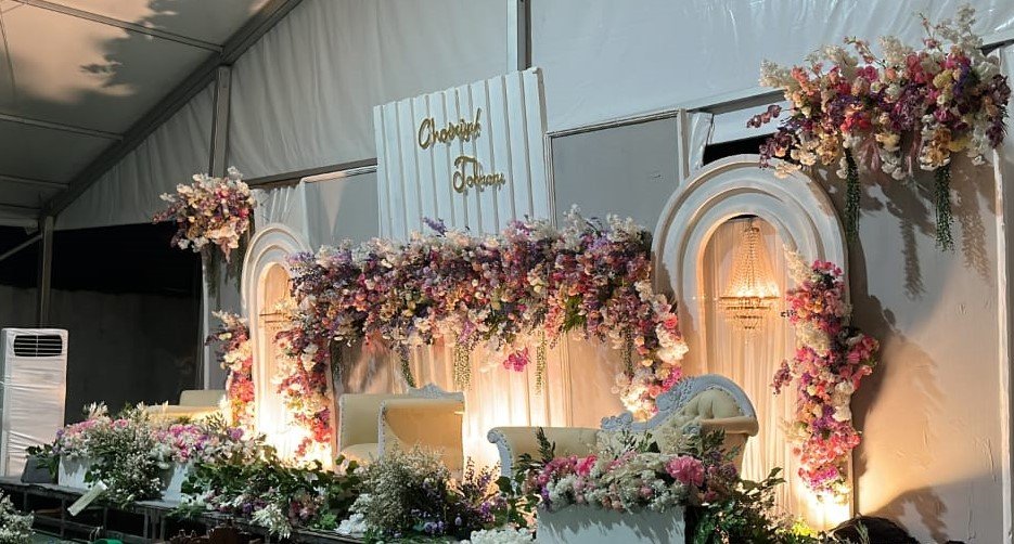 Persewaan Backdrop Pernikahan Jakarta Pusat