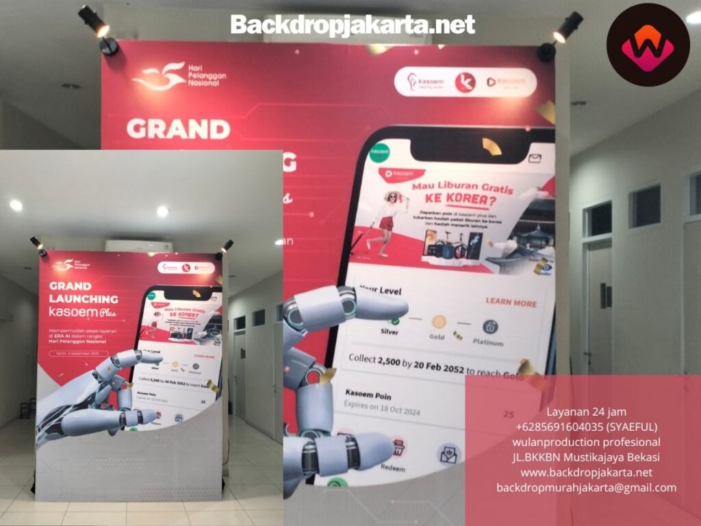 Menyewakan Backdrop Berkualitas Bisa Custom Harga Terbaik 2024 Jakarta Barat