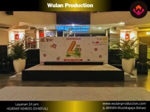 Menyewakan Backdrop Stage Custom Event Jakarta Barat
