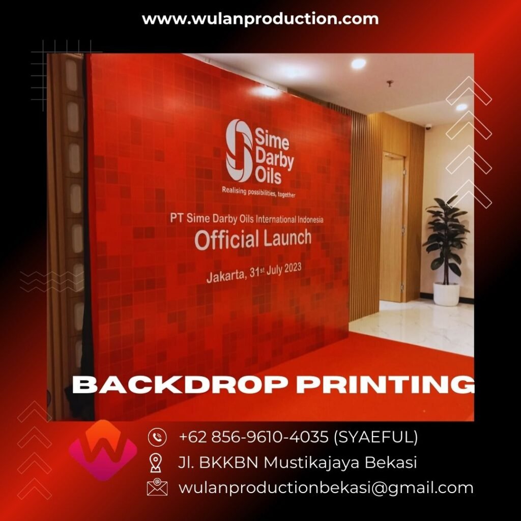 Sewa Backdrop Digital Printing Kualitas Terbaik Jakarta Utara