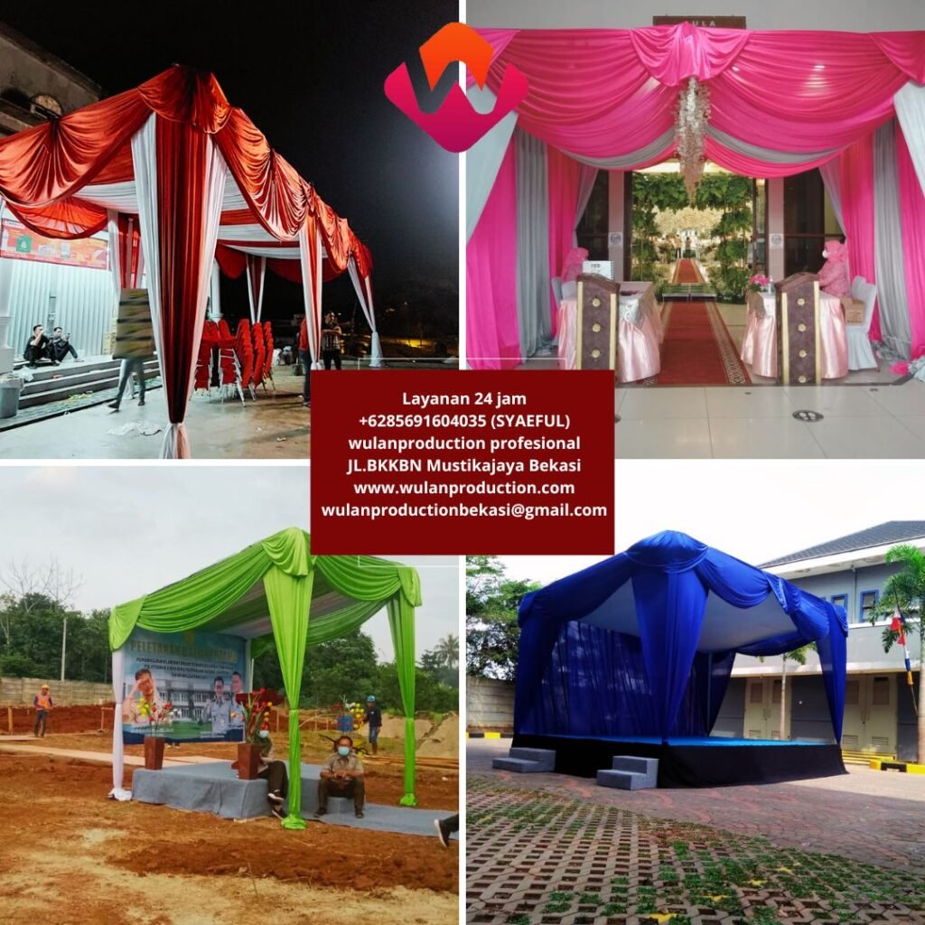 Gudangnya Sewa Tenda Konvensional Dekorasi Serut Terdekat Jakarta Barat