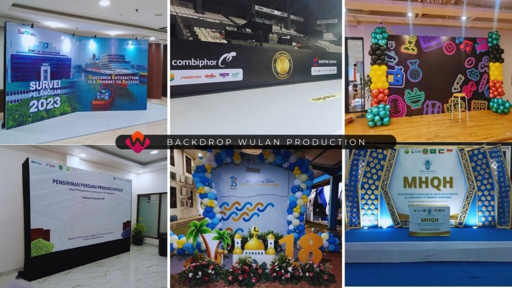 Layanan Sewa Backdrop Harga Murah Untuk Berbagai Event Di Tangerang Selatan
