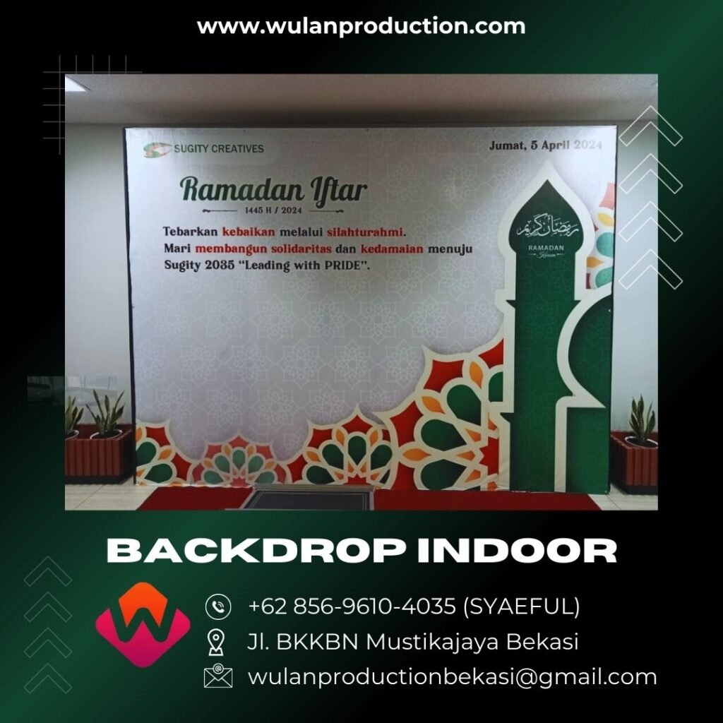 Sewa Backdrop Kotak Indoor Jakarta