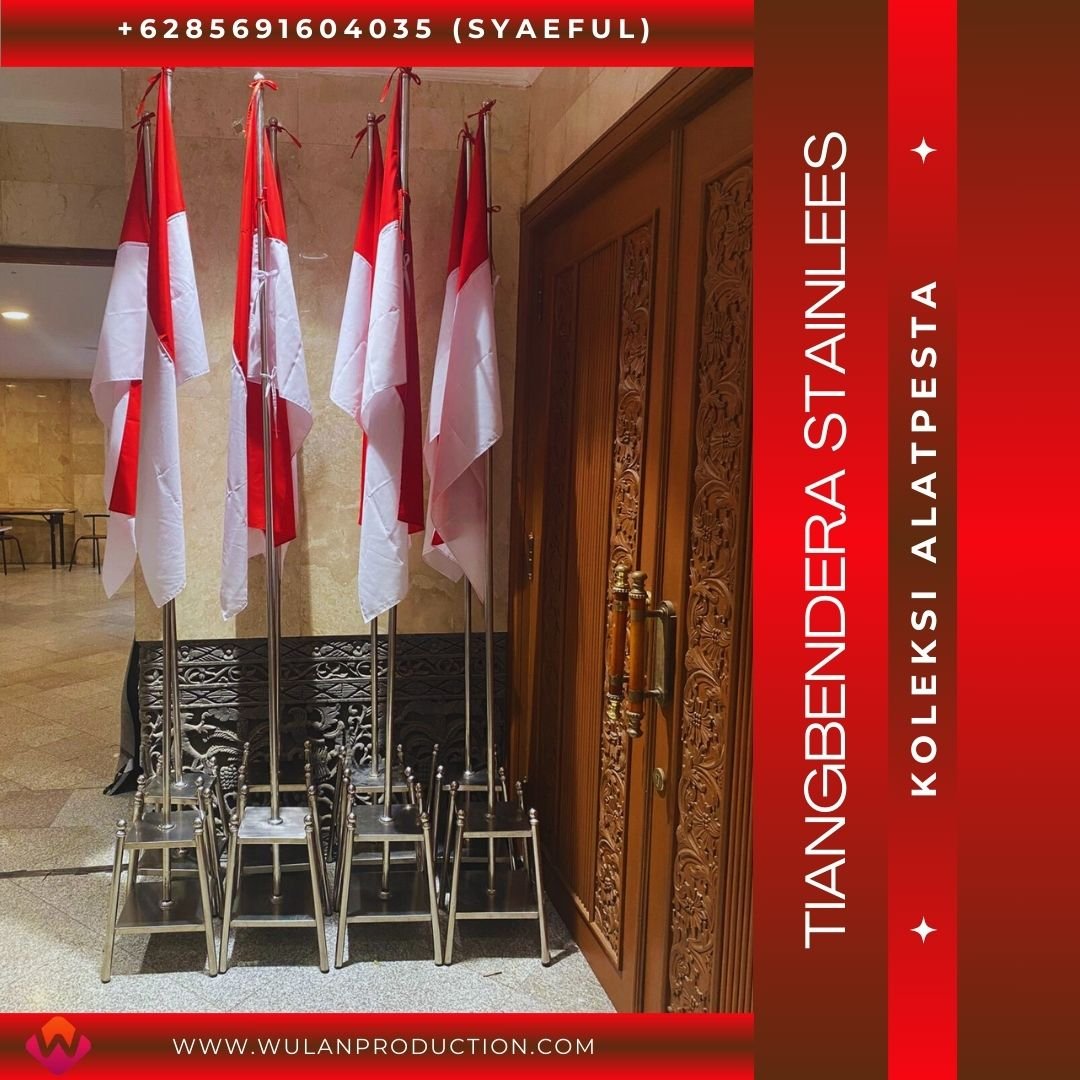 Sewa Tiang Stainless Antrian Dan Tiang Bendera Jakarta
