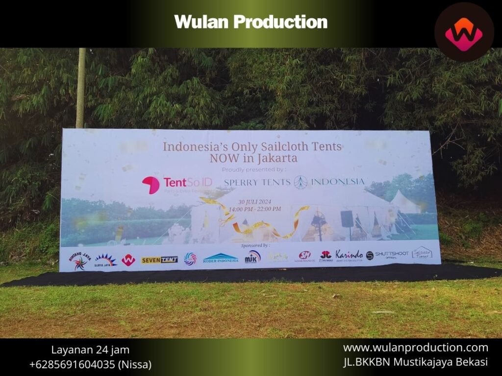 Sewa Backdrop Custom Ukuran di Jakarta