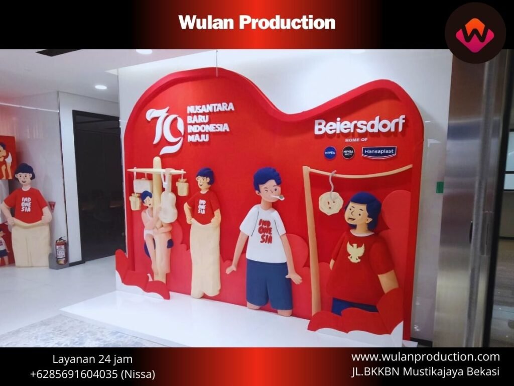 Sewa Backdrop Event Karnaval HUT RI Jakarta