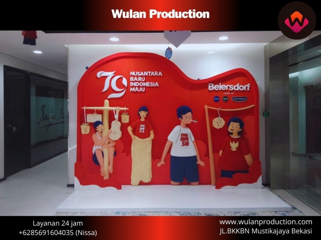 Sewa Backdrop Event Karnaval HUT RI Jakarta