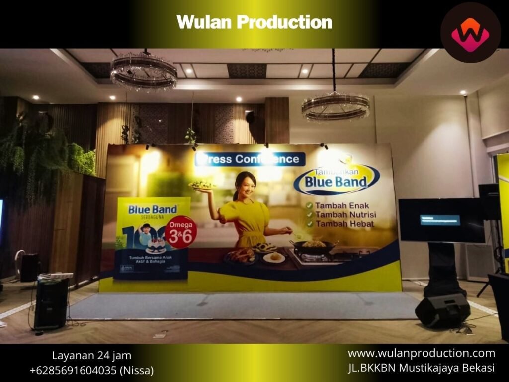 Sewa Backdrop Flooring Dan 3D Cutout Logo Area Jakarta