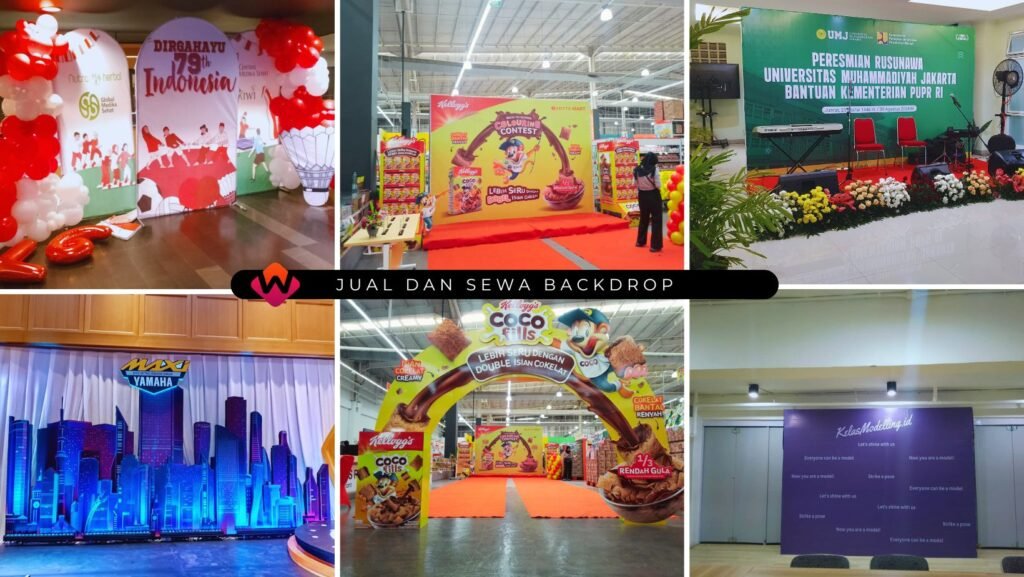 Vendor Jual Dan Sewa Backdrop Murah Berkualitas Area Jakarta