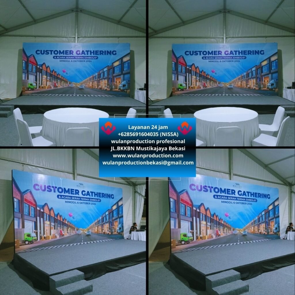 Jasa Sewa Backdrop Modifikasi Area Jakarta