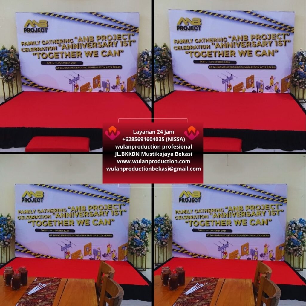 Jasa Sewa Backdrop Modifikasi Area Jakarta