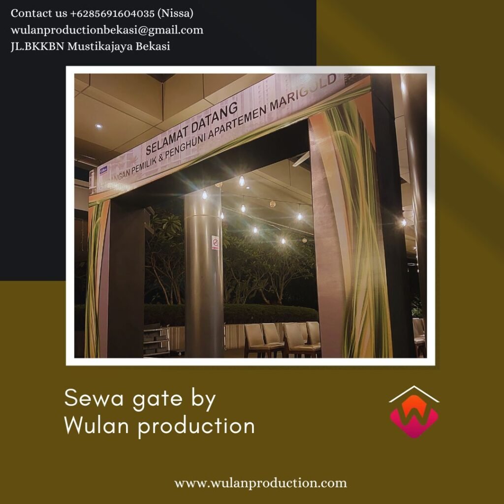 Sewa Gate Pintu Masuk Area Tangerang