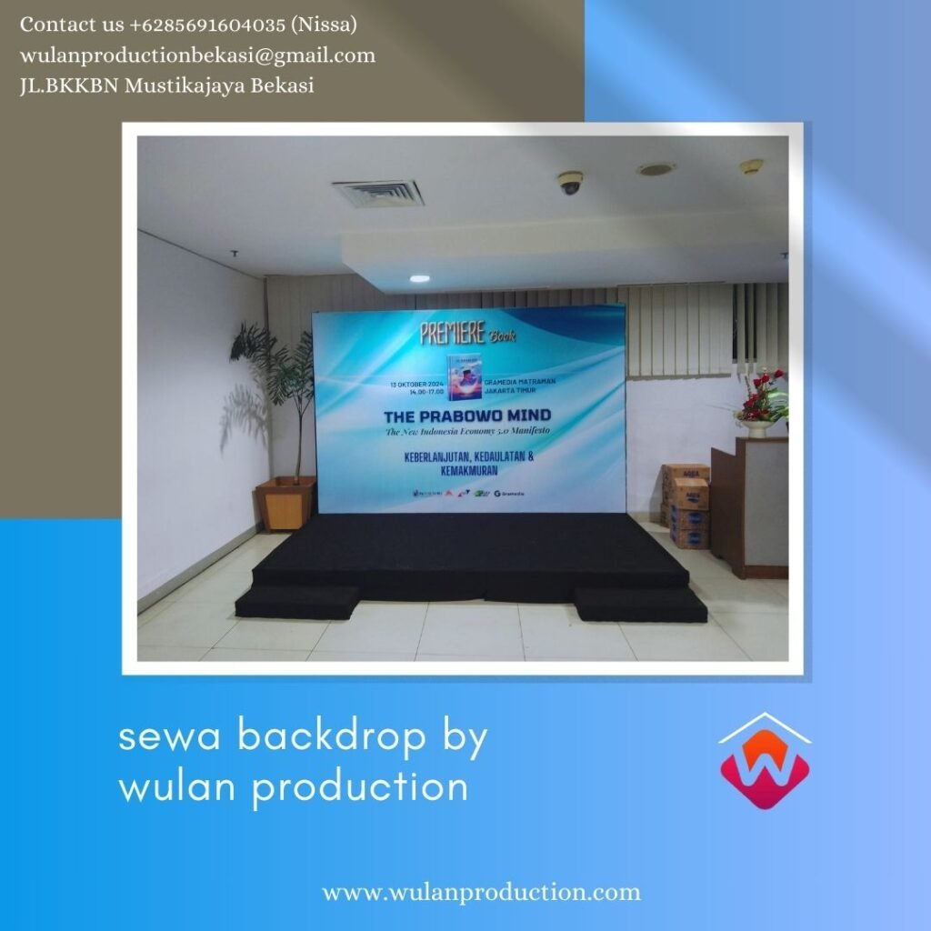 Sewa Karpet Lantai Merah Dan Backdrop Area Jakarta