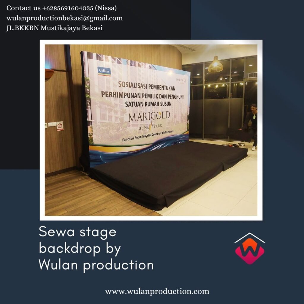 Sewa Stage Dan Backdrop Dijamin Murah Area Jakarta