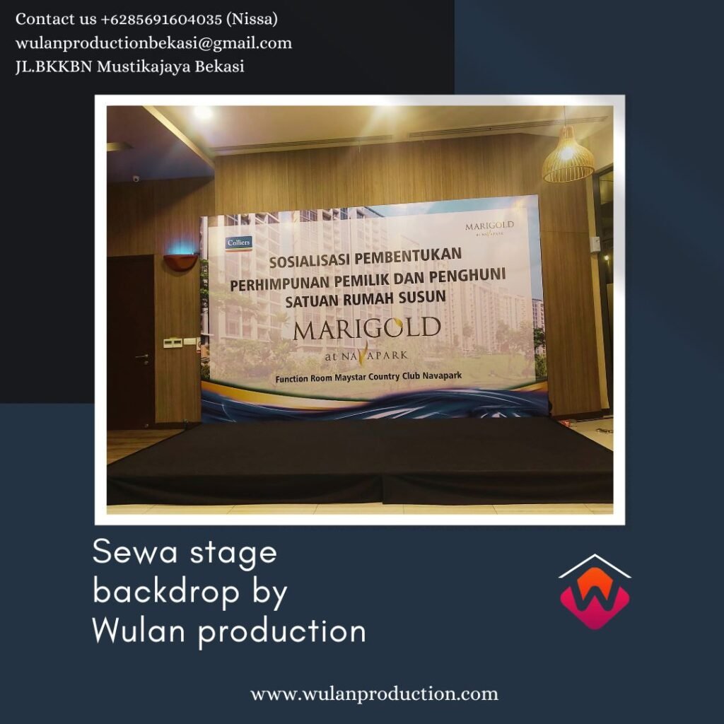 Sewa Stage Dan Backdrop Dijamin Murah Area Jakarta