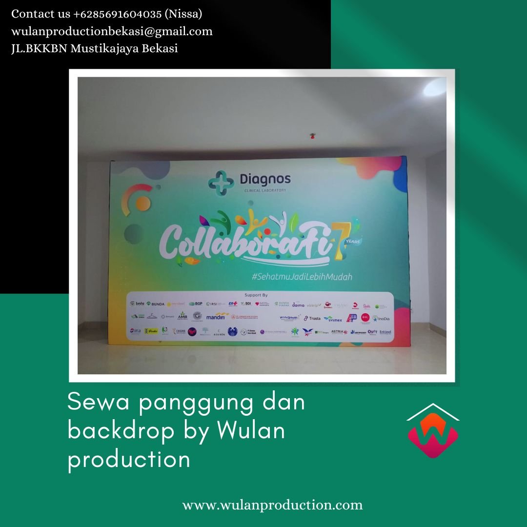 Sewa Stage Dan Backdrop Event Area Cikini Jakarta