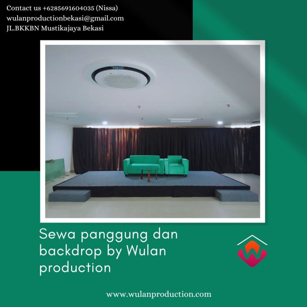 Sewa Stage Dan Backdrop Event Area Cikini Jakarta