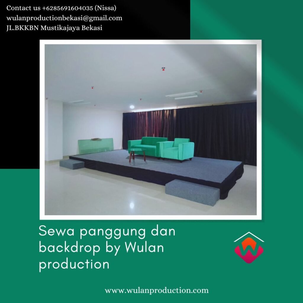 Sewa Stage Dan Backdrop Event Area Cikini Jakarta