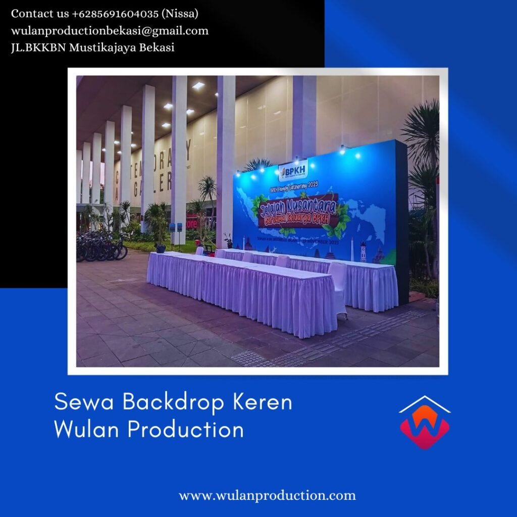 Pusat Sewa Backdrop Keren Jakarta