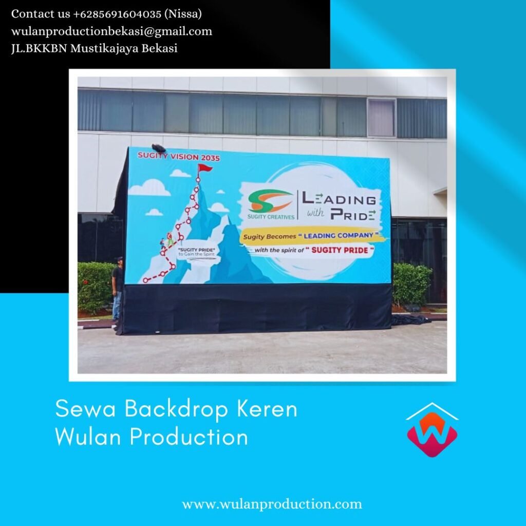 Pusat Sewa Backdrop Keren Jakarta