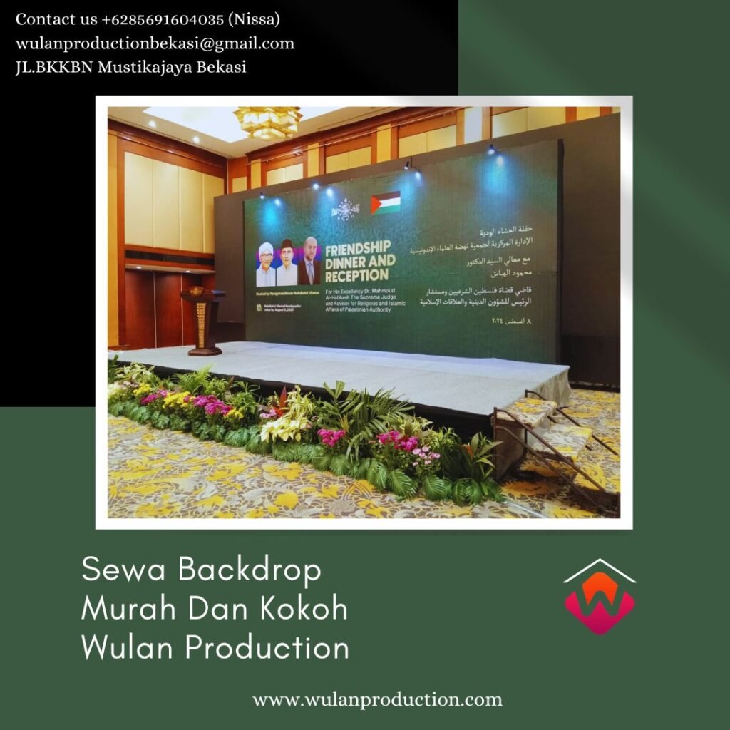 Sewa Backdrop Murah Dan Kokoh Area Jakarta