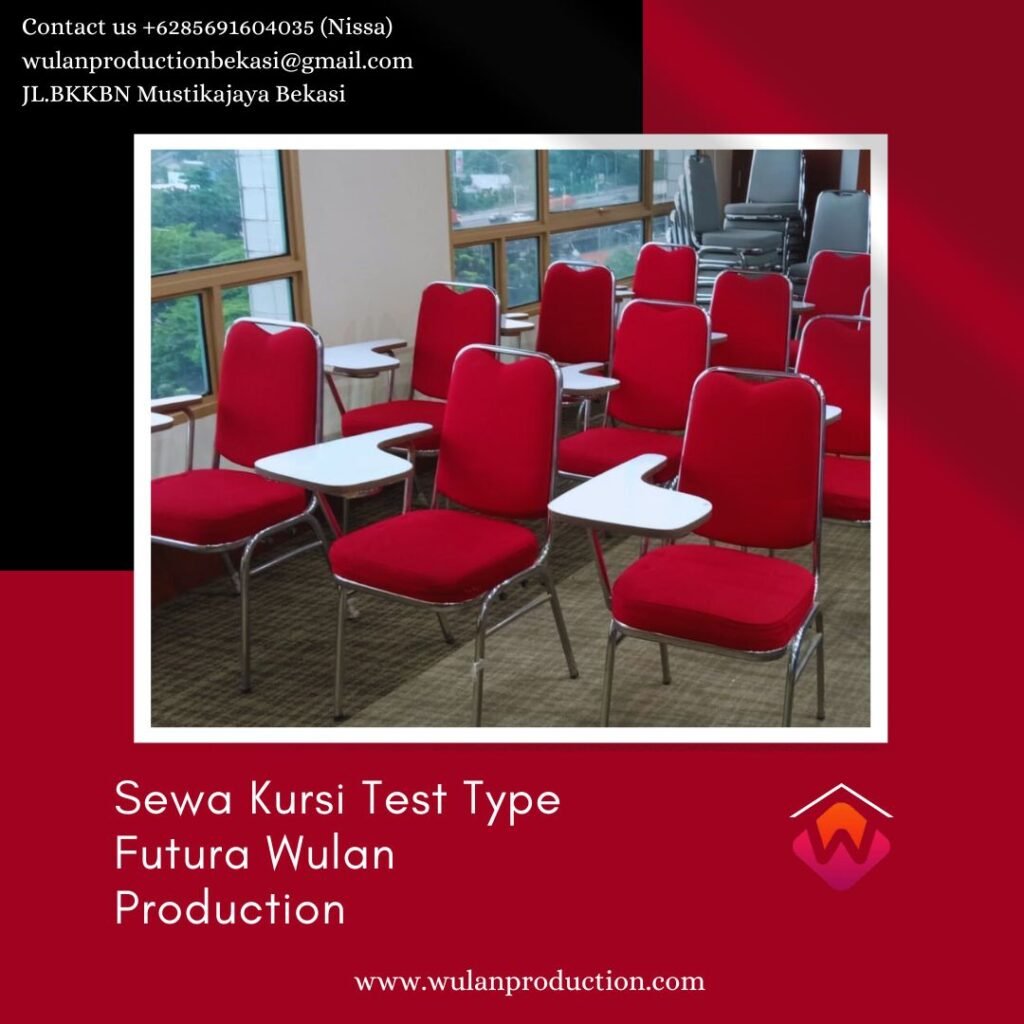 Sewa Kursi Test Type Futura Stainless Busa Merah Area Jakarta