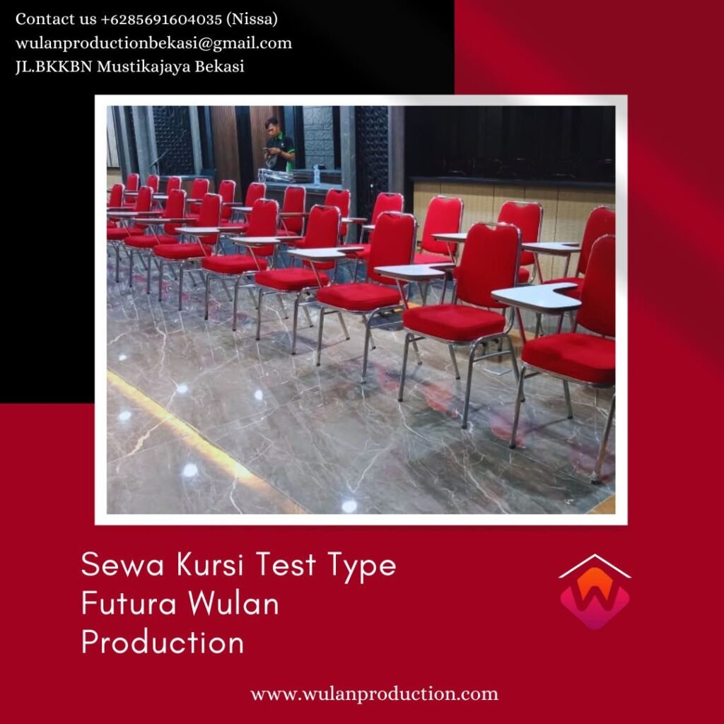 Sewa Kursi Test Type Futura Stainless Busa Merah Area Jakarta