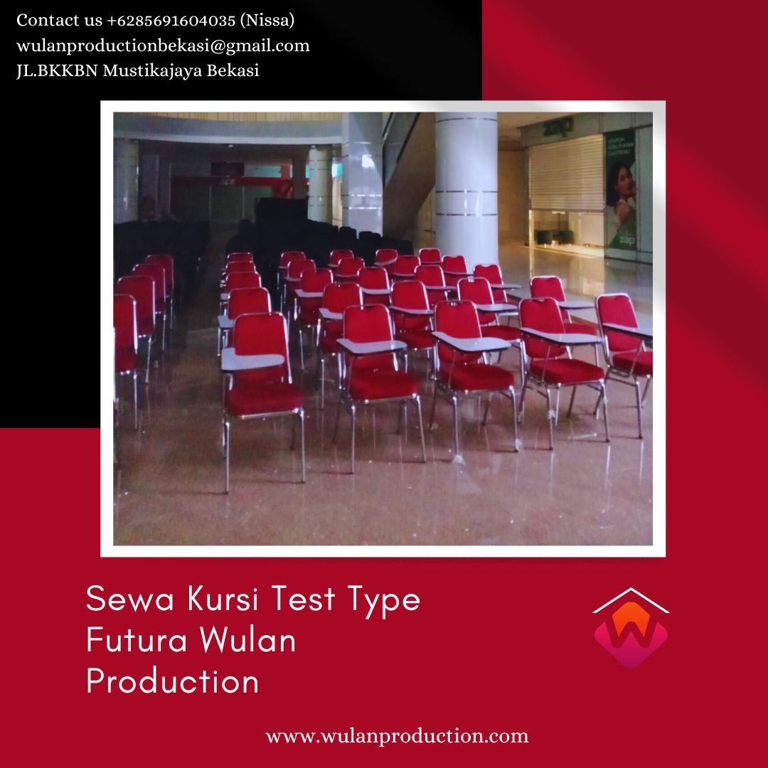 Sewa Kursi Test Type Futura Stainless Busa Merah Area Jakarta