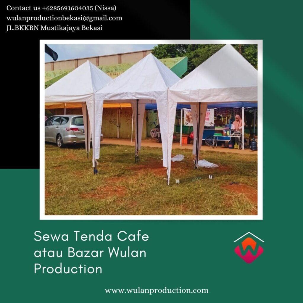 Sewa Tenda Cafe atau Bazar Area Jaksel