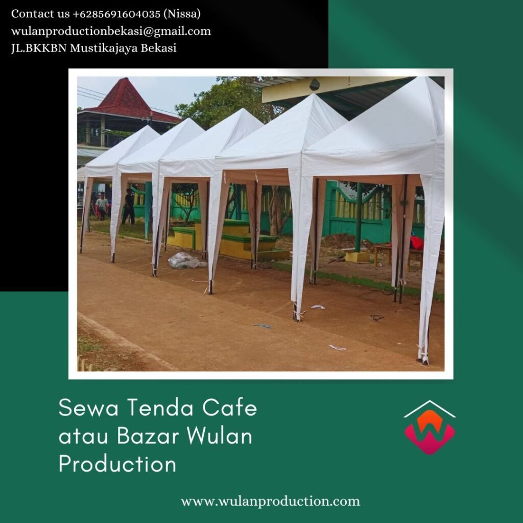 Sewa Tenda Cafe atau Bazar Area Jaksel