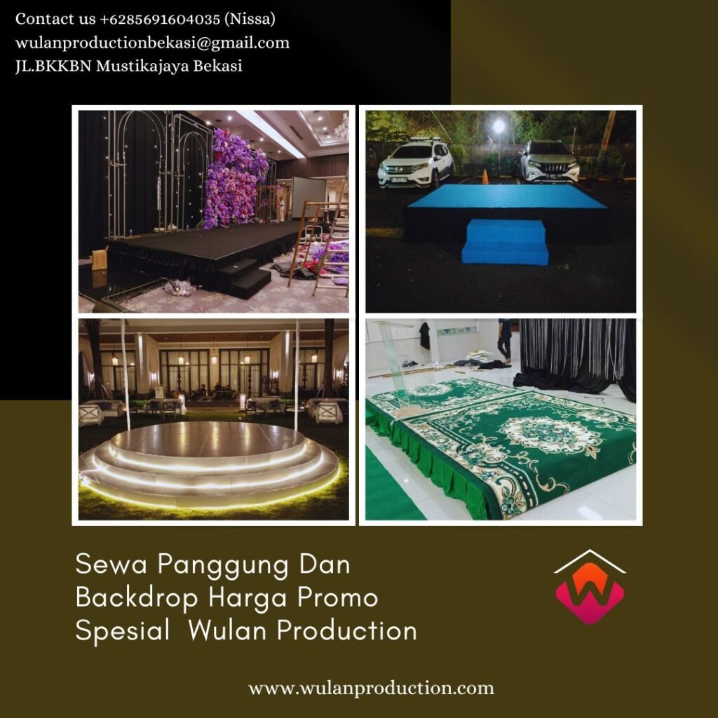 Jasa Sewa Panggung Dan Backdrop Harga Promo Spesial Di Bandung