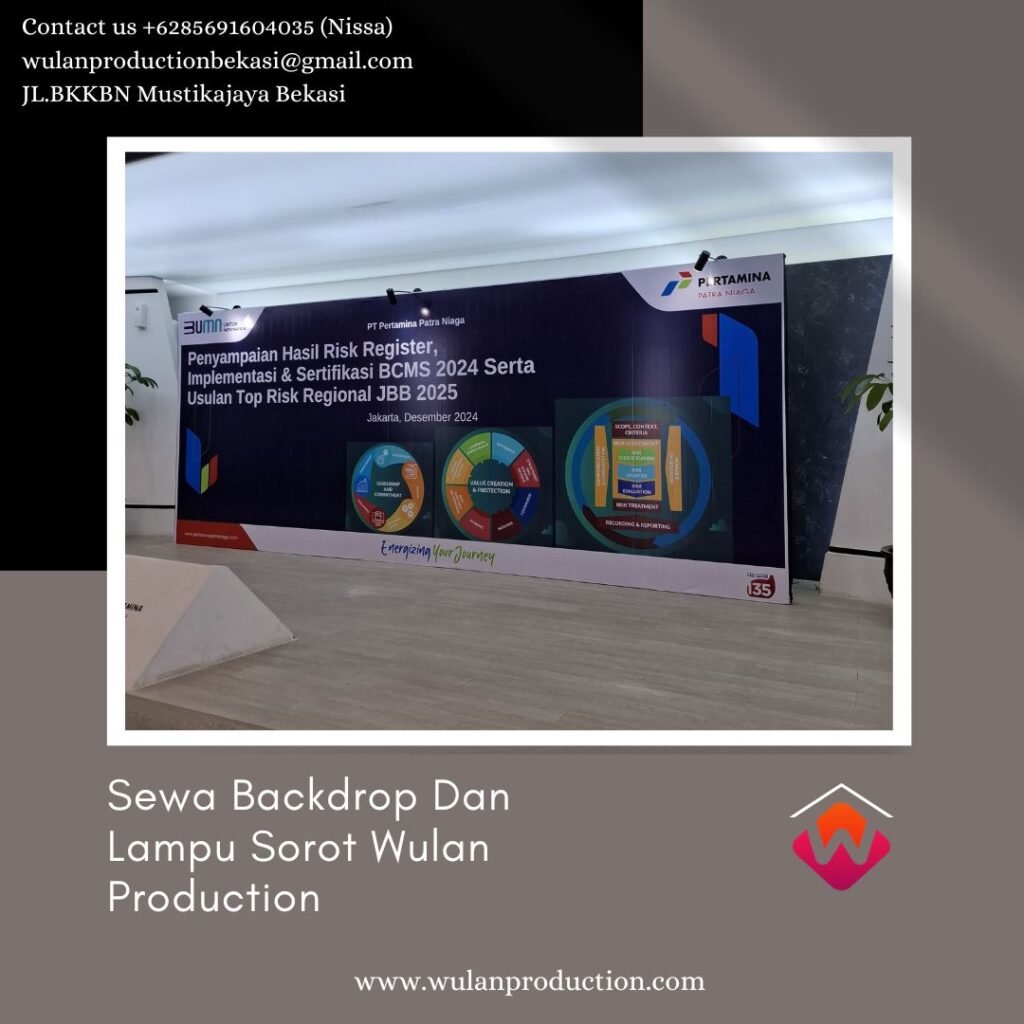 Sewa Backdrop Dan Lampu Sorot Area Jakarta