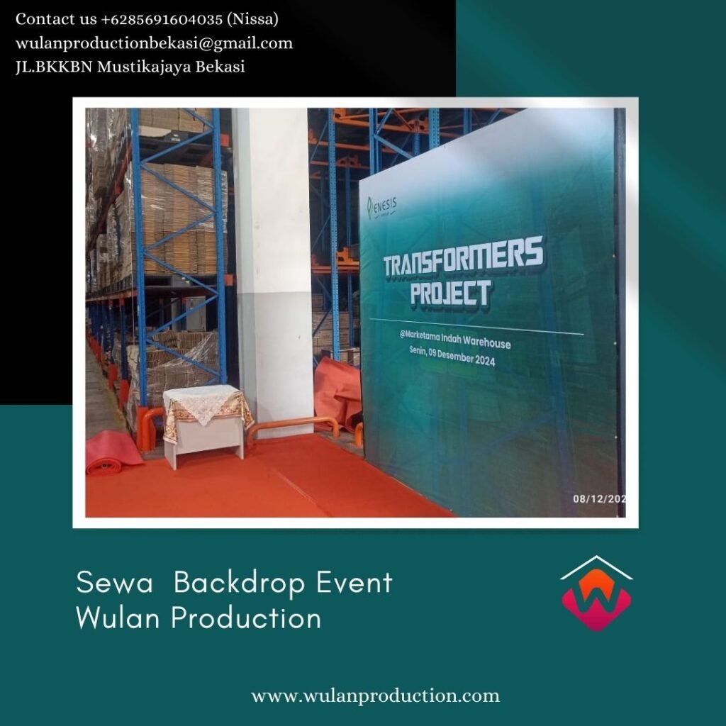 Sewa Backdrop Event Taman Ismail Marzuki Jakarta