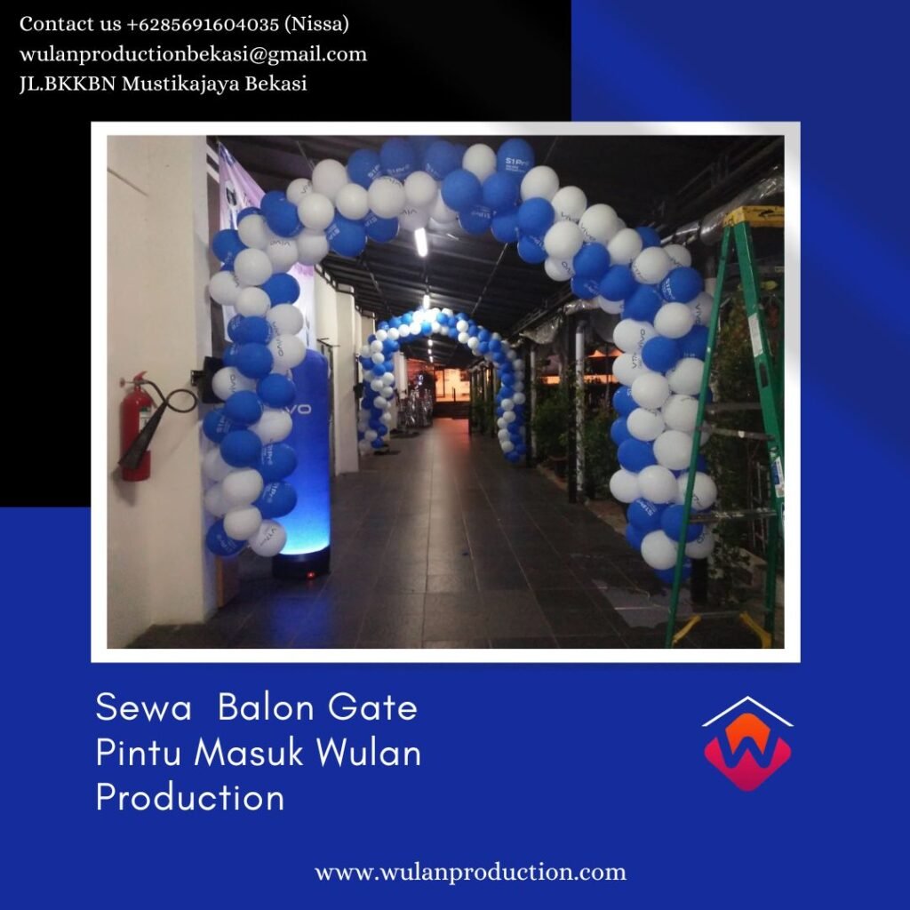 Sewa Balon Gate Pintu Masuk Area Jakarta