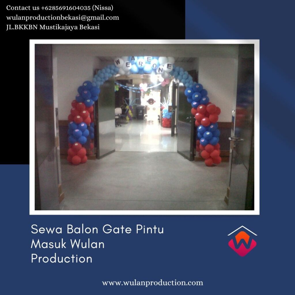 Sewa Balon Gate Pintu Masuk Area Jakarta