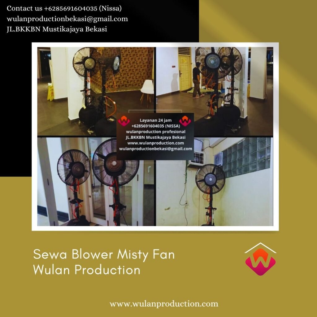 Sewa Blower Misty Fan Diameter 26 Inch Area Jakarta