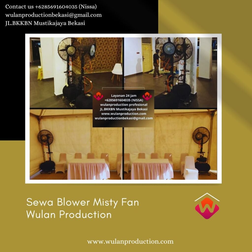 Sewa Blower Misty Fan Diameter 26 Inch Area Jakarta