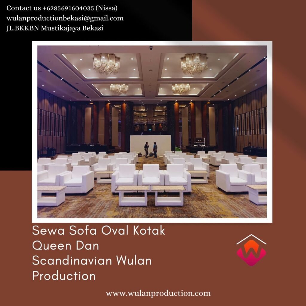 Sewa Sofa Putih Type Oval Kotak Queen Dan Scandinavian Area Jakarta