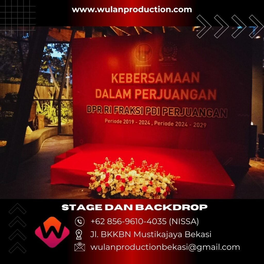 Sewa Stage Dan Backdrop Event Bluegrass Bar & Grill Kuningan Jakarta