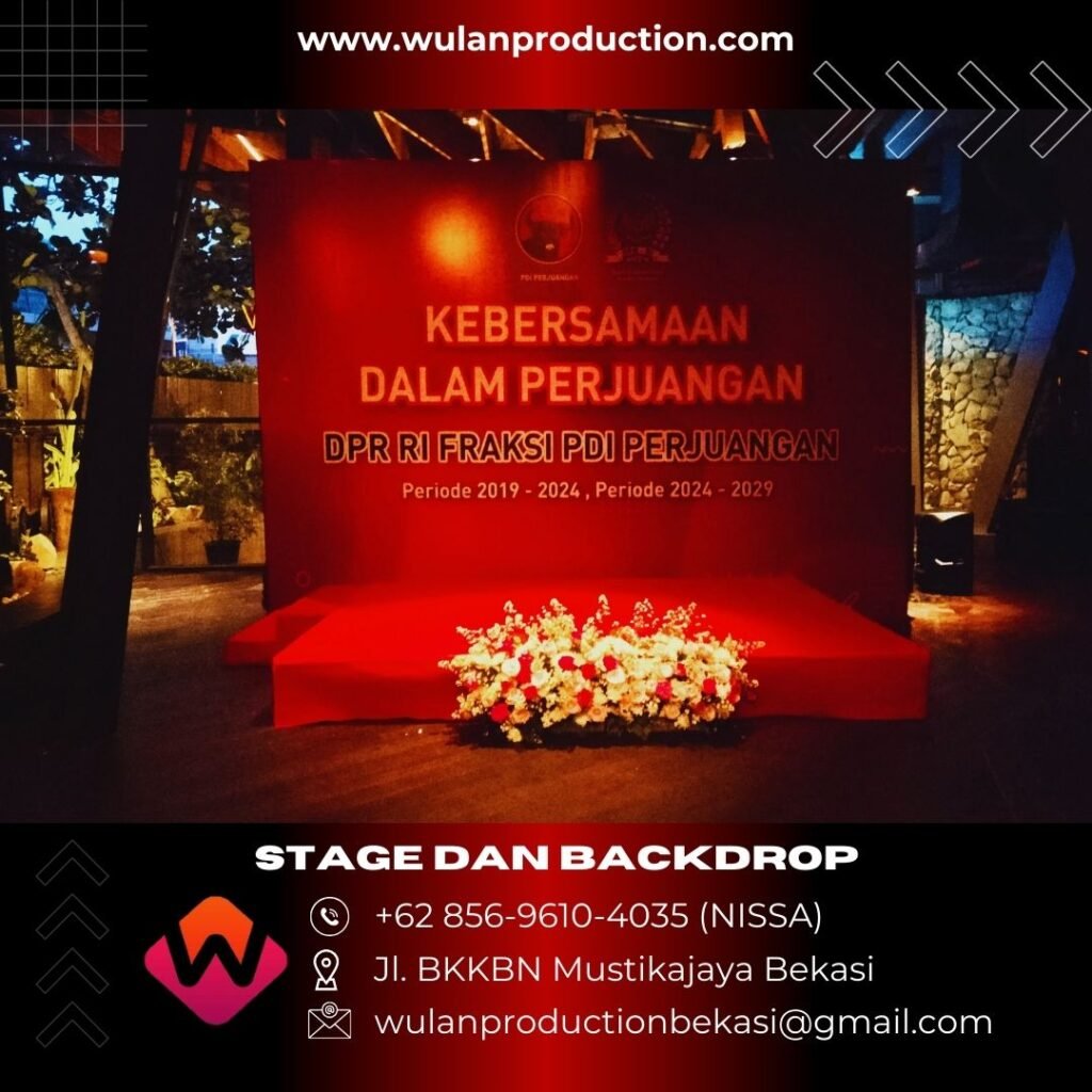 Sewa Stage Dan Backdrop Event Bluegrass Bar & Grill Kuningan Jakarta