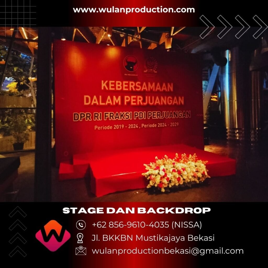 Sewa Stage Dan Backdrop Event Bluegrass Bar & Grill Kuningan Jakarta