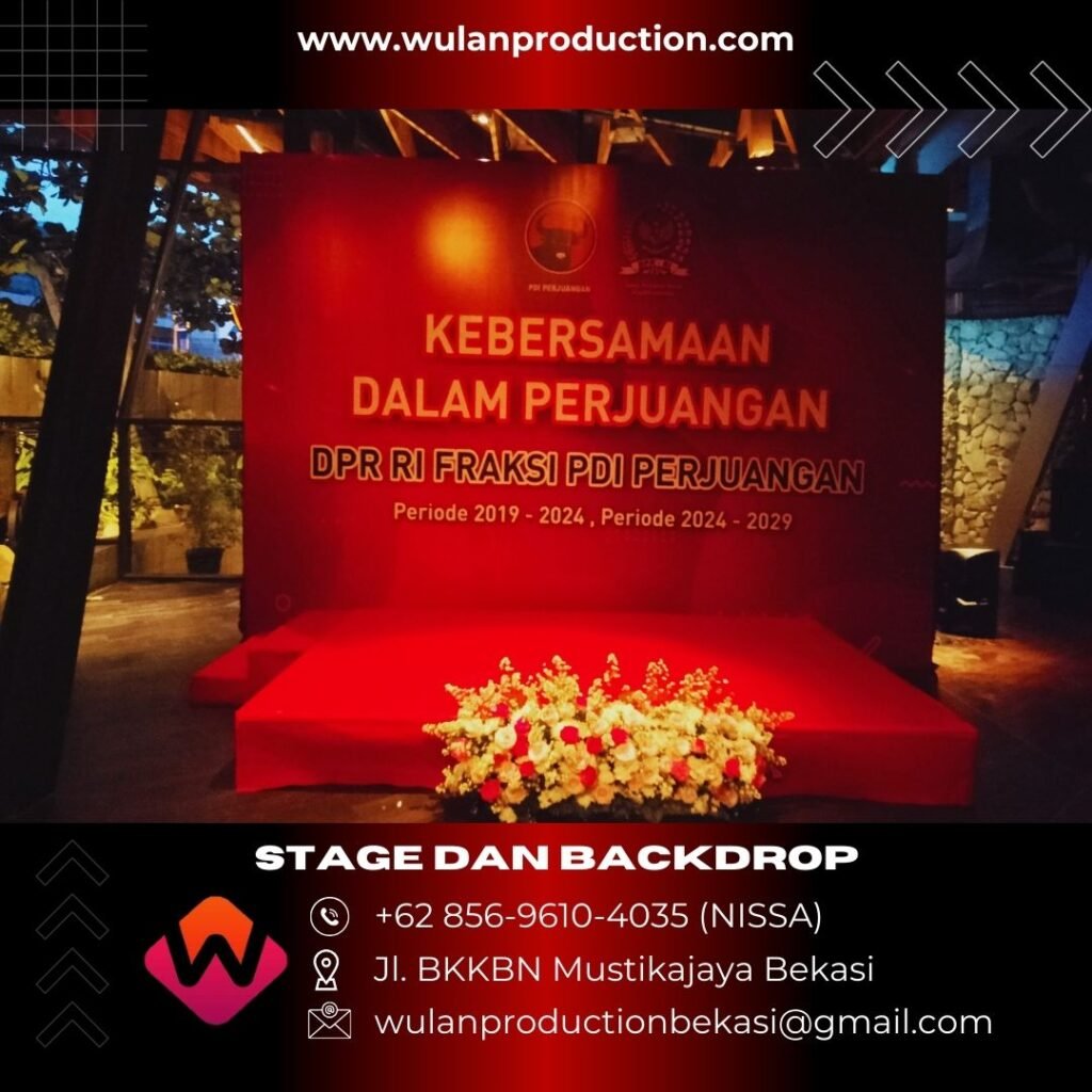 Sewa Stage Dan Backdrop Event Bluegrass Bar & Grill Kuningan Jakarta