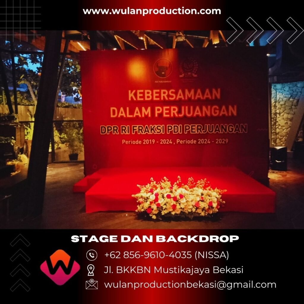 Sewa Stage Dan Backdrop Event Bluegrass Bar & Grill Kuningan Jakarta