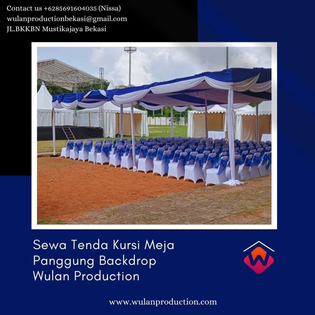 Sewa Tenda Kursi Meja Panggung Backdrop Promo Akhir Tahun Area Jakarta