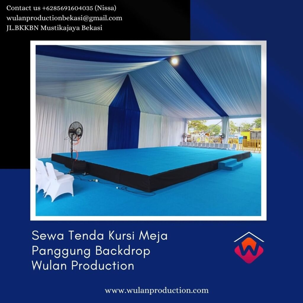 Sewa Tenda Kursi Meja Panggung Backdrop Promo Akhir Tahun Area Jakarta